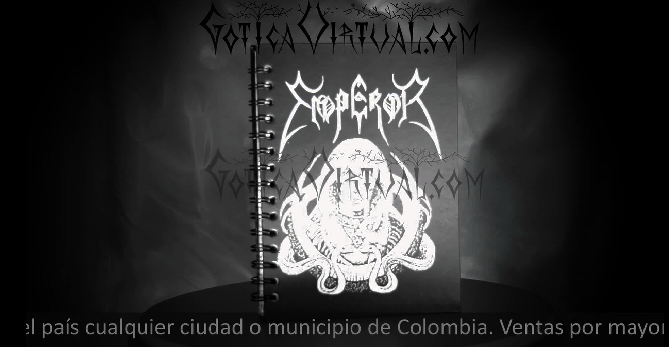 cuaderno emperor black metal bandas bogota cali manizales cucuta ipiales pasto medellin pereira yopal